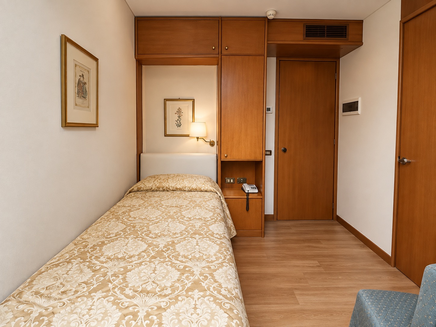 Singola Cento Orizzonti — letto e armadio